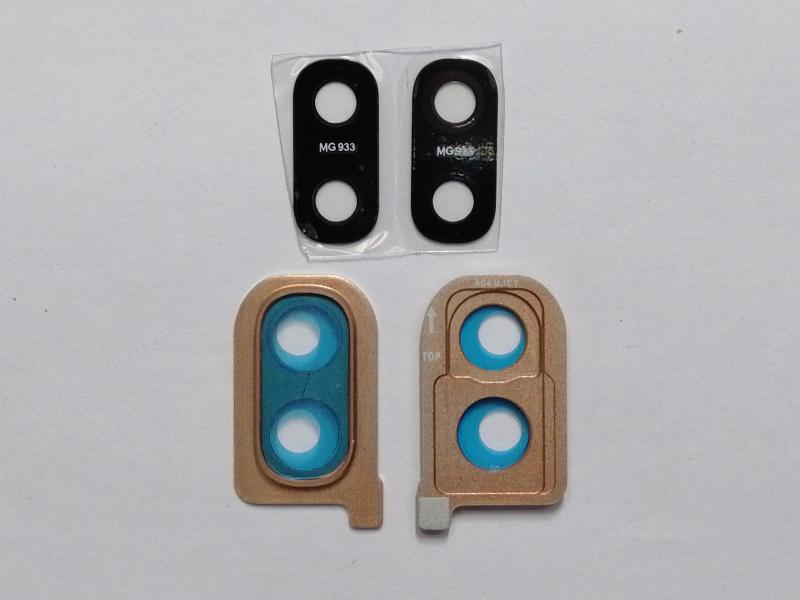 Repuesto LENTE CAMARA IPHONE 12 PRO DORADA CON MARCO