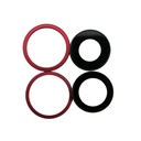 Repuesto LENTE CAMARA IPHONE 12 PRO DORADA CON MARCO