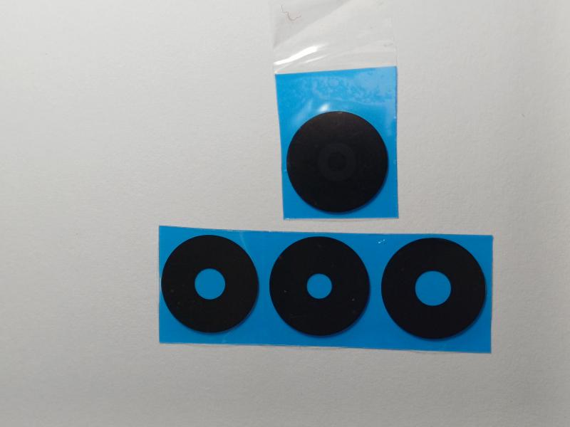 Repuesto LENTE CAMARA LG K71 NEGRO SIN MARCO