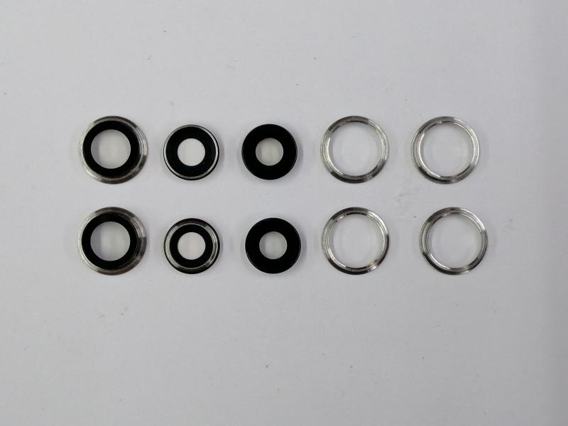 Repuesto LENTE CAMARA SAMSUNG GALAXY S20 FE NEGRO CON MARCO