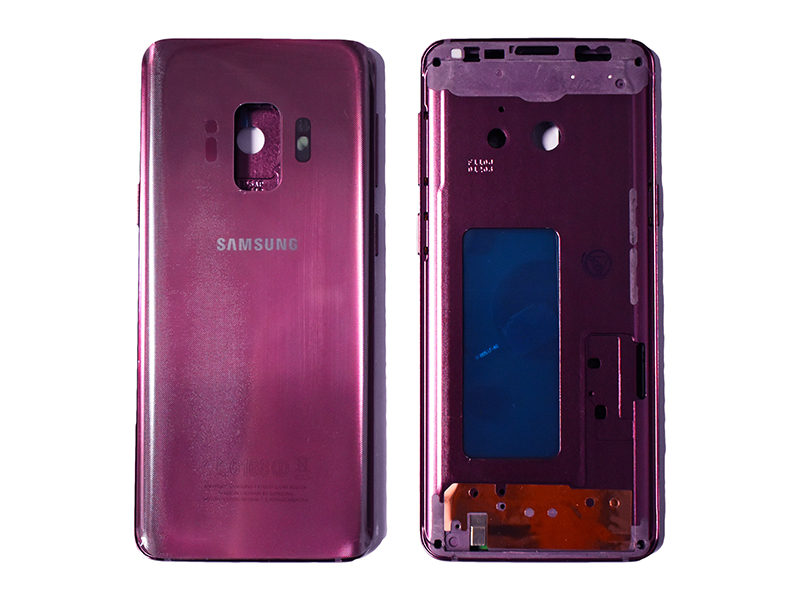 Repuesto TAPA HUAWEI Y6P NEGRO CON MARCO