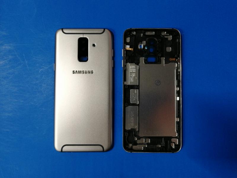 Repuesto TAPA HUAWEI Y6P NEGRO CON MARCO