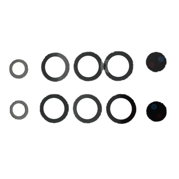 Repuesto LENTE CAMARA IPHONE 12 PRO MAX NEGRO SIN MARCO