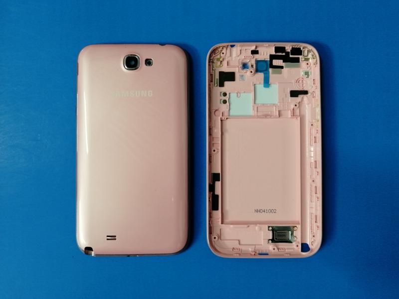 Repuesto TAPA SAMSUNG GALAXY NOTE 2 N7100 N7105 ROSADA SIN MARCO