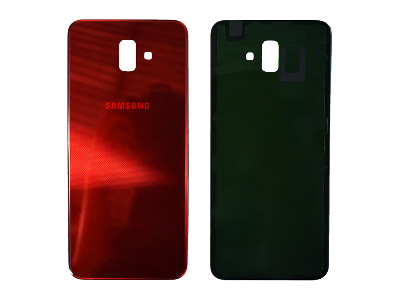 Repuesto TAPA SAMSUNG GALAXY J6 + PLUS J610 NEGRA CON MARCO