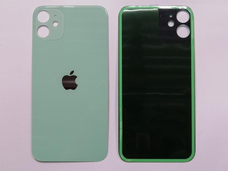 Repuesto TAPA IPHONE 11 6.1" NEGRA SIN MARCO