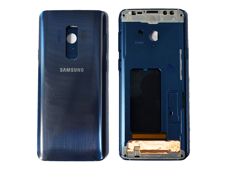 Repuesto TAPA SAMSUNG GALAXY S9 + PLUS G965 NEGRA SIN MARCO