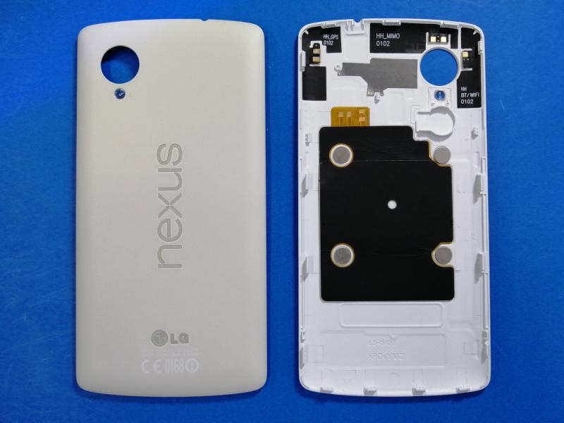 Repuesto TAPA LG NEXUS 5 D820 D821 NEGRA SIN MARCO