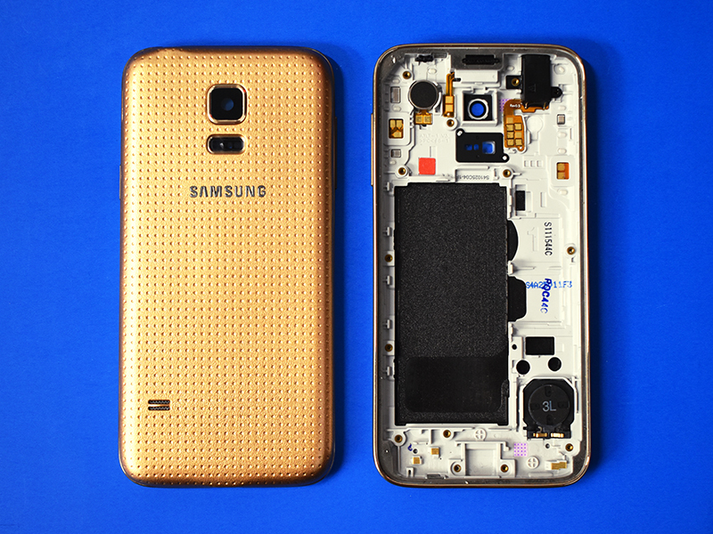 Repuesto TAPA SAMSUNG GALAXY S5 MINI G800 BLANCA CON MARCO