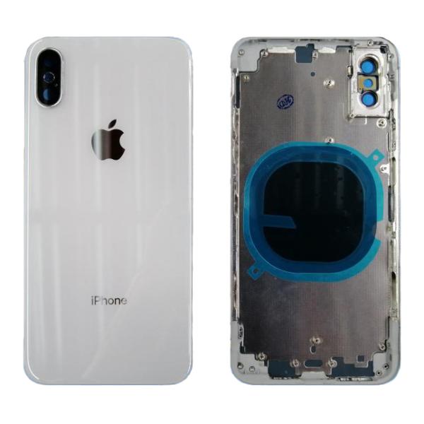 Repuesto TAPA IPHONE XS NEGRA SIN MARCO