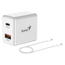 Cargador de Pared Genius PD-20ACP Us White 32590009401