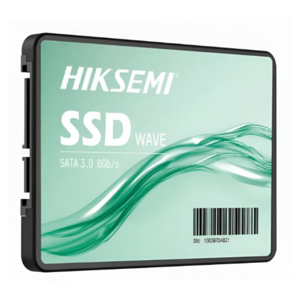 HD Interno Sólido 128GB Hiksemi Wave(s) 2.5" Sata III 460mb/s / 370mb/s Hs-ssd-wave(s) 128G - Negro