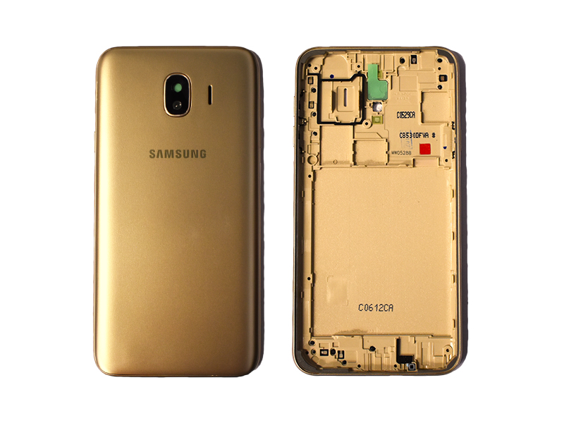 Repuesto LENTE CAMARA SAMSUNG GALAXY J4 2018 J400 NEGRO CON MARCO