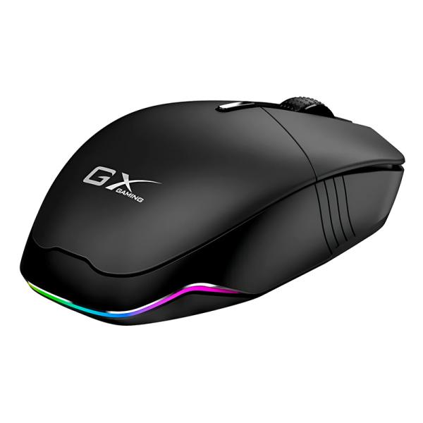 Mouse Gaming RGB Genius Scorpion M8250 Inalámbrico (bluetooth/ 2.4 Ghz) 3200 Dpi 31060001401 - Negro