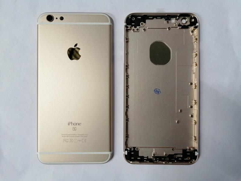 Repuesto LENTE CAMARA IPHONE 6S PLUS 5.5 PLATEADO CON MARCO