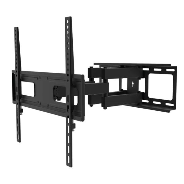 Soporte de Pared para Tv Unno Tekno TM8058BK Compatible con Televisores Planos de Hasta 55" Capacidad de 40KG de Movimiento Completo - Negro