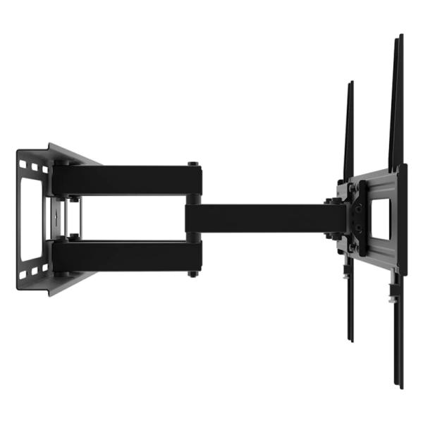Soporte de Pared para Tv Unno Tekno TM8058BK Compatible con Televisores Planos de Hasta 55" Capacidad de 40KG de Movimiento Completo - Negro