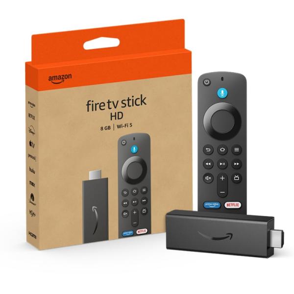 Amazon Fire Tv Stick HD 2024 3RA Gen Tv en Vivo Gratuita con Alexa AMZ-B0CQMRKRV5-B