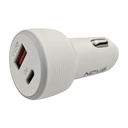 Cargador de Carro Nova Pa036ebc001c 36W 1 Puerto USB-C y 1 Puerto USB-A Carga Rapida - Blanco