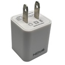 Cargador de Pared Nova Pa010rbu001c 10W 2 Puertos USB-A - Blanco