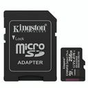 Memoria Micro Sdxc 256GB Kingston Clase 10 UHS-I U3 150 Mb/s Sdcs3/256gb para Cámaras Deportivaas y Drones