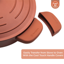 Westinghouse olla asadora Performance roja 32cm WCCC0095L32OR