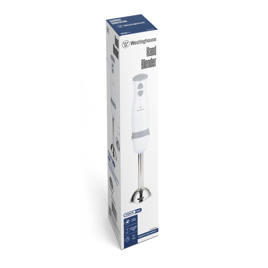Westinghouse batidora de Inmersión 300W blanca accesorios- WKHBSL131