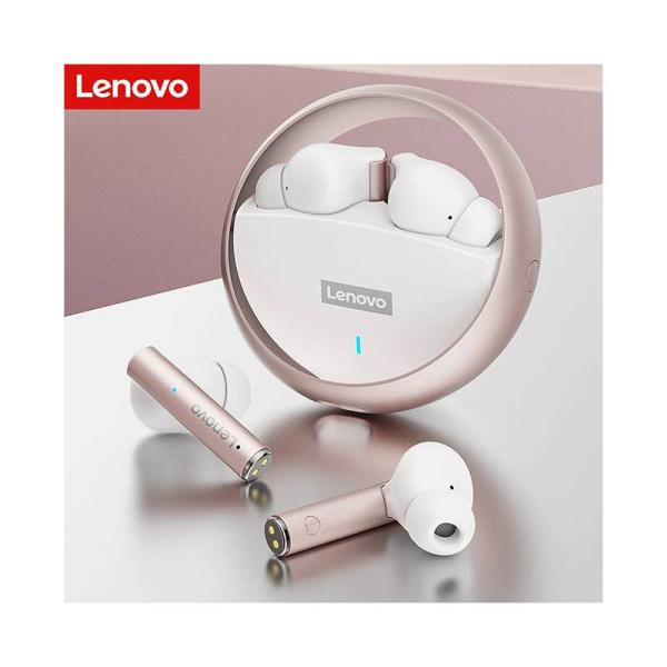 Audifono Manos Libres Bluetooth LP60 Lenovo - Rosado