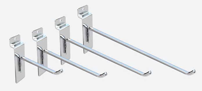 Gancho para Lamina Ranurada 30CM 300MM FG-0286-01 - Plateado