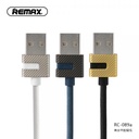 Cable USB Tipo C RC-089A Metal Remax - Negro