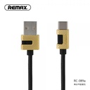 Cable USB Tipo C RC-089A Metal Remax - Negro