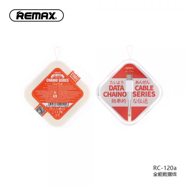 Cable USB Tipo C RC-120A Chaino Remax - Negro