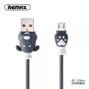 Cable USB Micro B RC-106M Fortune Series Remax - Negro