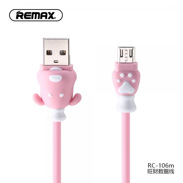 Cable USB Micro B RC-106M Fortune Series Remax - Negro