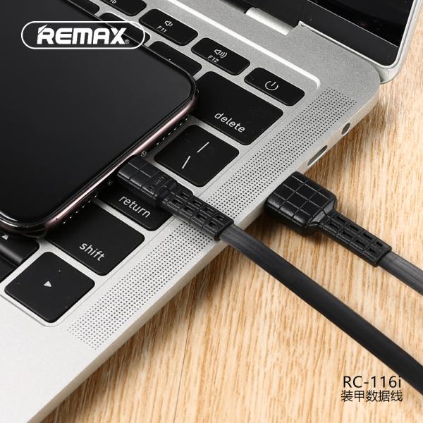 Cable USB Lightning RC-116I Armor Remax - Azul