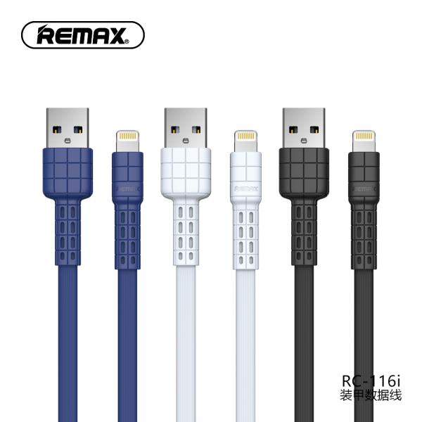 Cable USB Lightning RC-116I Armor Remax - Azul