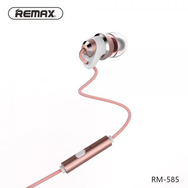 Audifonos Manos Libres RM-585 Remax - Rosado