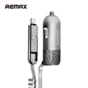 Cargador Carro USB Lightning Micro B RCC103 Finchy Remax - Negro