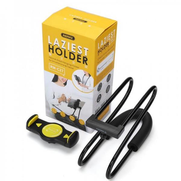 Holder RM-C27 R-LAZY Remax - Negro/amarillo