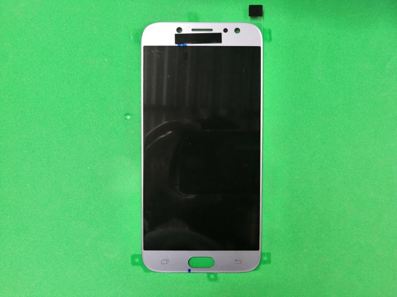 Repuesto LCD PANTALLA SAMSUNG GALAXY J7 PRO 2017 J730G COMPLETA DORADA  SIN MARCO