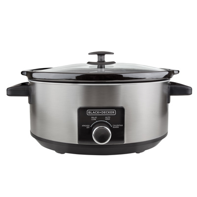 Black + Decker Olla Coccion Lenta 6.7L SC2007S Inox