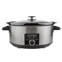 Black + Decker Olla Coccion Lenta 6.7L SC2007S Inox