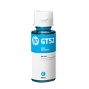 Tinta HP GT52 Cyan M0h54al Colores Intensos