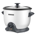 Black + Decker Olla Arrocera 20 Tazas Cocidas Blanca - Rc620w