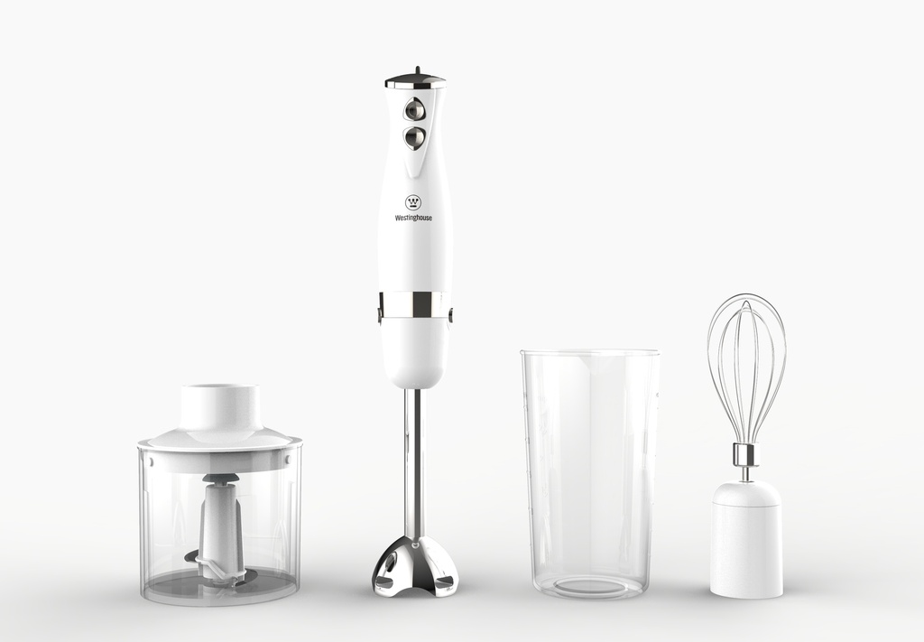 Westinghouse Batidora de Inmersión 300W con Accesorios - WKHBSL13WH