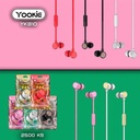 Audifono Manos Libres YK810 Yookie - Rosado