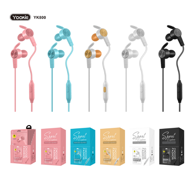 Audifono Manos Libres YK800 Yookie - Negro