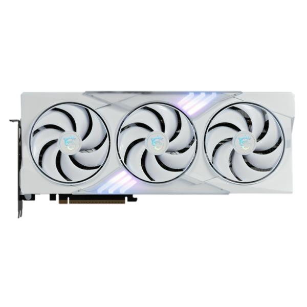 Tarjeta de Video Msi Geforce Rtx 5080 16G Gaming Trio Oc White GDDR7 2715 Mhz 912-V531-418 - Blanco