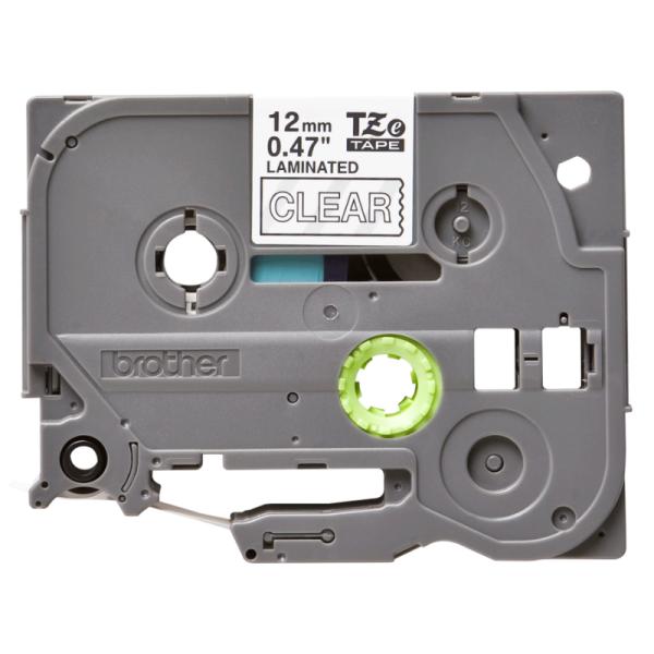 Brother Cintas TZE135 12mm Blanco Transparente