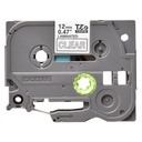 Brother Cintas TZE135 12mm Blanco Transparente